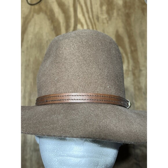 RAG & BONE NY FLOPPY BRIM FELTED WOOL FEDORA HAT BROWN WOMEN\'S SIZE S main image 10